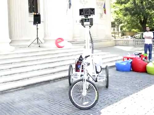 Foto: Google trike - program Street View